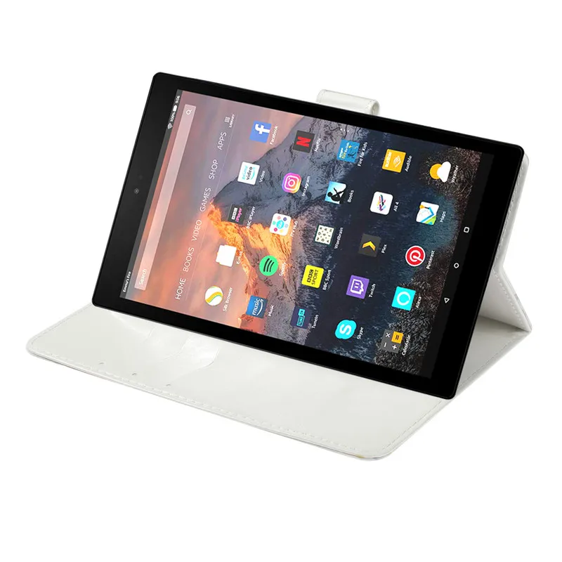 Wekays для Amazon HD10 2017 2015 мультфильм Единорог Кожа Fundas чехол для Amazon Kindle Fire HD10 HD 10 2015 2017 10 "чехлы