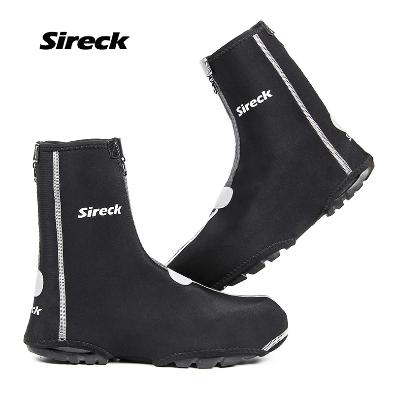 Sireck Cycling Shoe Covers Winter Thicken Waterproof Windproof Ciclismo