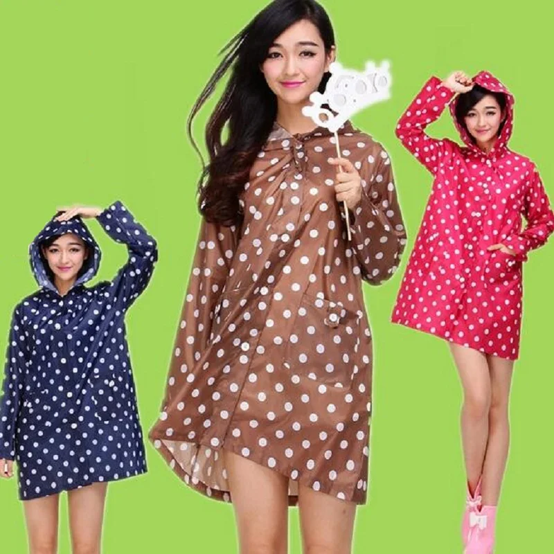 Raincoat Women New Rainwear Impermeable Adults Raincoats Korean Fashion Cute Outdoor Personality