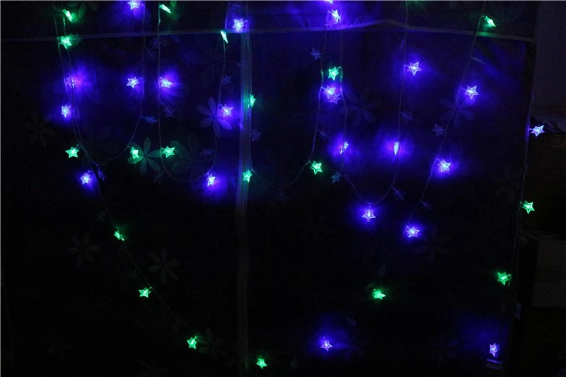 LED Star String Lights 1M/2M/5M/10M LED Fairy Lights Christmas Wedding decoration Lights Battery Operate twinkle lights