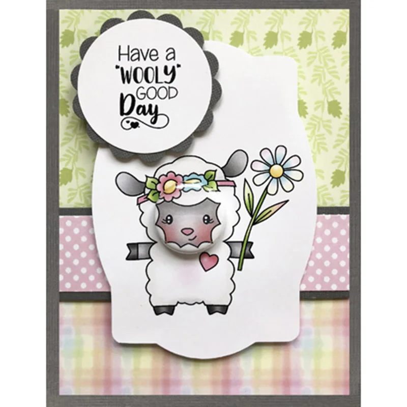 

AZSG Celebrate a happy holiday Clear Stamps/Silicone Transparent Seals for DIY scrapbooking Card Making