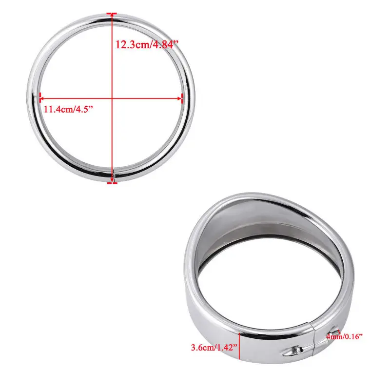 4.5inch trim ring size1