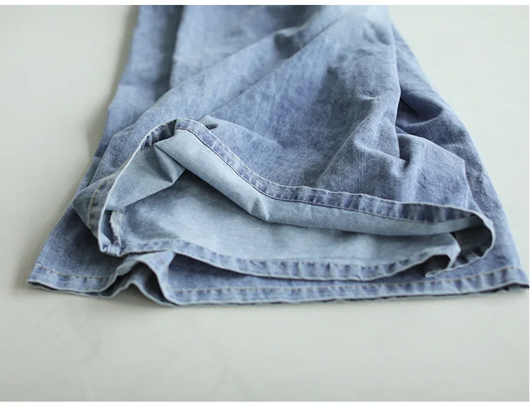 Женские джинсы свободные повседневные джинсовые широкие брюки 2019 Новый женский эластичный пояс карман повседневные однотонные винтажные