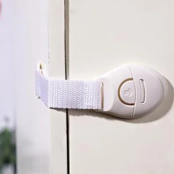 

10 Pcs Lengthened Bendy Safety Baby Child Lock For Cabinet Door Drawers Refrigerator Toilet Kids Baby Protection Products