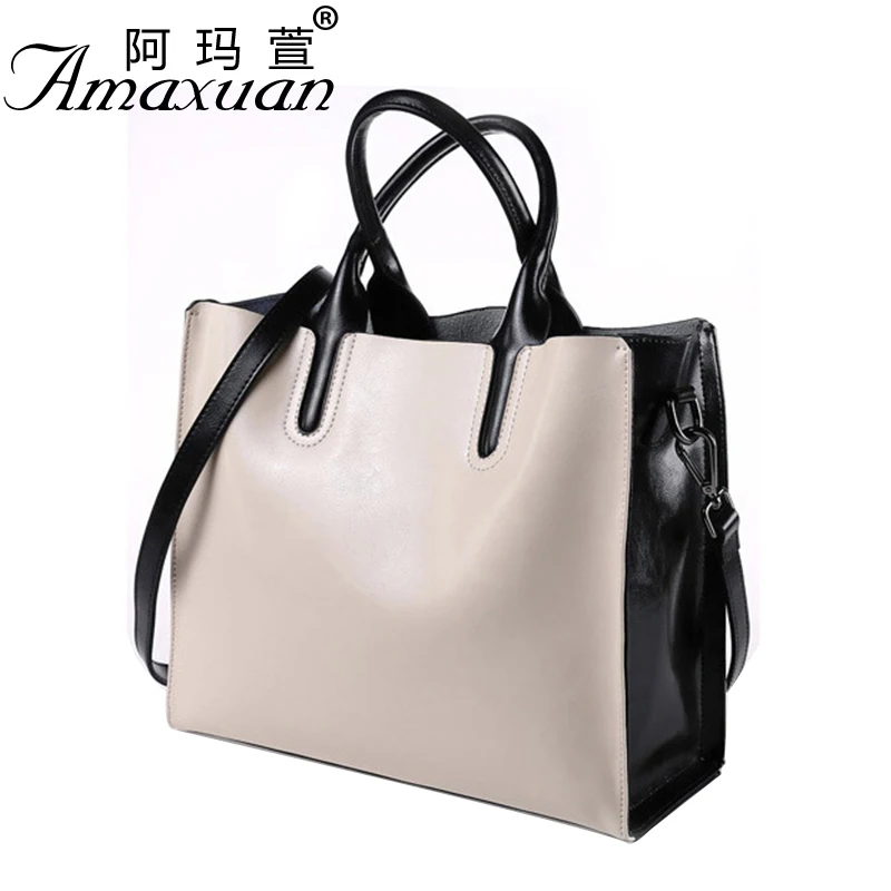 2017 new style Genuine font b leather b font ladies font b handbag b font fashion