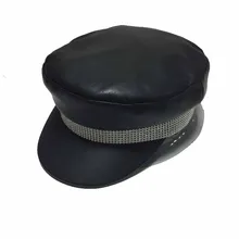 Модная кепка MinanSer Newsboy, Мужская кепка, женская, горячая Распродажа, военная Кепка из ПУ, Кепка для мальчика, винтажная, Т-образная, для сцены, женская, в стиле Гэтсби, плоская кепка