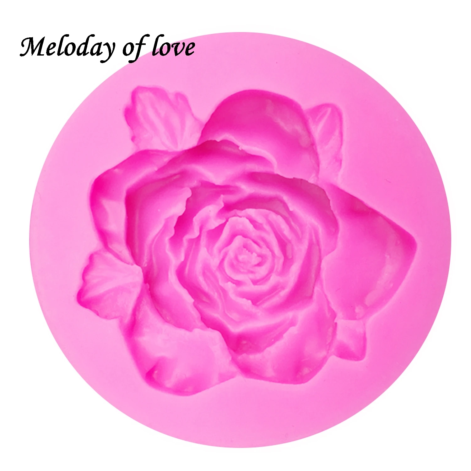 Flower silicone mould, silicone mold, clay tools, clay accessory-Roses chocolate wedding cake decorating tools DIY baking fondant silicone mold Clay Resin sugar Candy Sculpey T0108