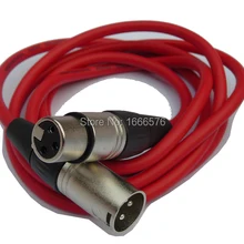 KL высокое качество 5 Лот 15 футов xlr Мужской Женский 3pin MIC экранированный кабель Шнур pack-MCR01