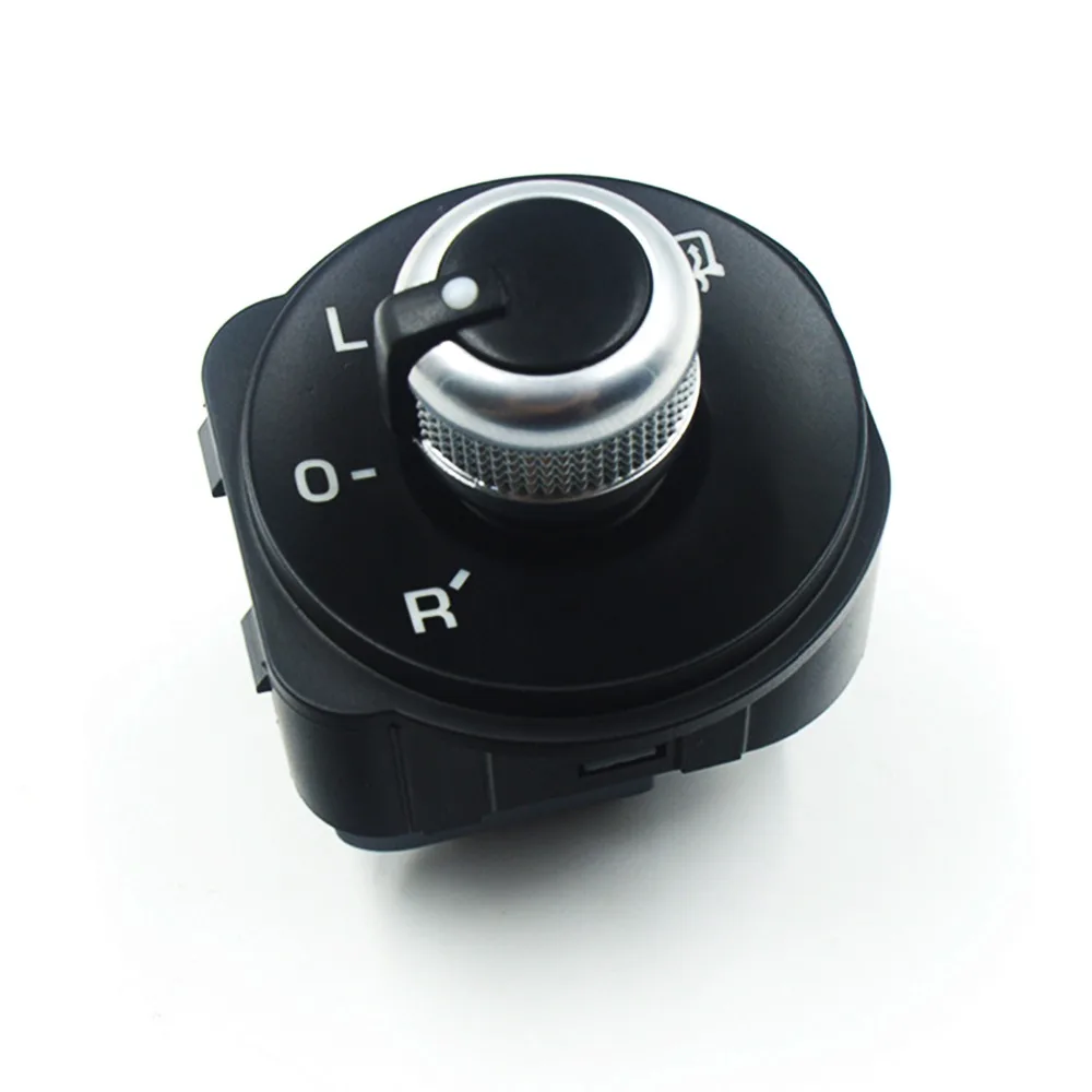 For SKODA Octavia MK2 II 1Z 2003 2013 Chrome Side Mirror Switch Control