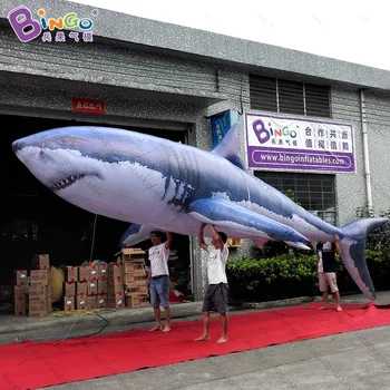 giant inflatable shark