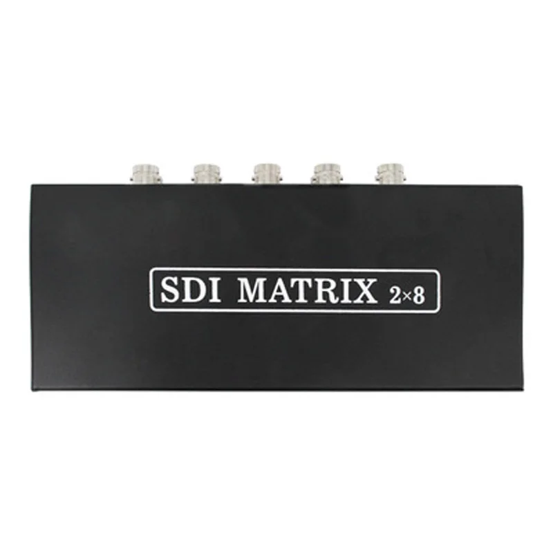 Wiistar SDI Матрица 2x8 Разветвитель переключатель 2 в 8 Выход конвертер 3G/HD/SD поддержка