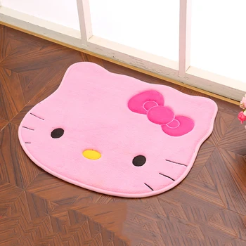 

Hello Kitty Bathroom Mat Anti Slip Suede Water Absorption Round Bathroom Rug Hello Kitty Bath Mat Doors Cheap KT Cat Cute Rugs