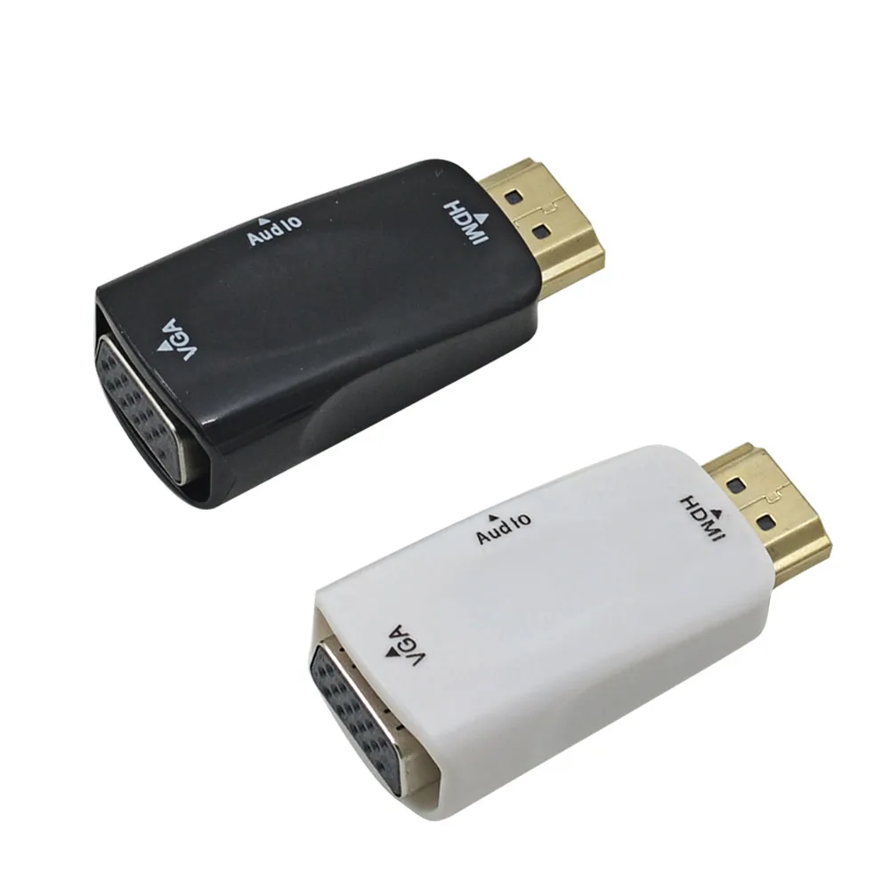 10 шт. переходник hdmi vga с аудиокабелем для ПК ноутбуков планшетов|vga male hdmi|hdmi to femalehdmi