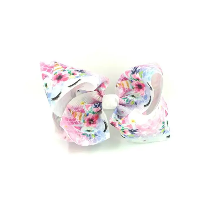 120pcs DHL Free shipping Hot sale Chinese Mermaid Unicorn Boutique Ribbon Hairbow 4 inch 120pcs DHL Free shipping Hot sale Chinese Mermaid Unicorn Boutique Ribbon Hairbow 4 inch
