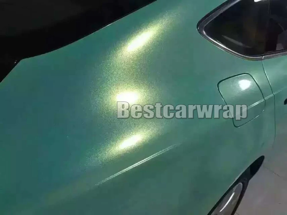glossy tiffany metallic vinyl car wrapping film (6)