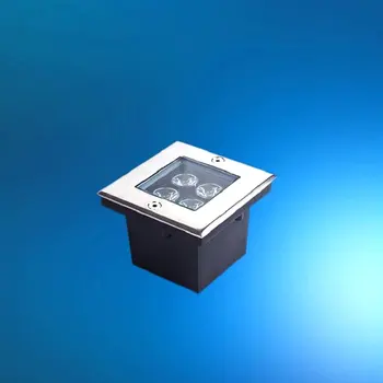 

Free shipping 4*1W LED Underground Lamp Waterproof Outdoor Stage Stairs Buried Garden Floor Lamp 4W LED Underground Light