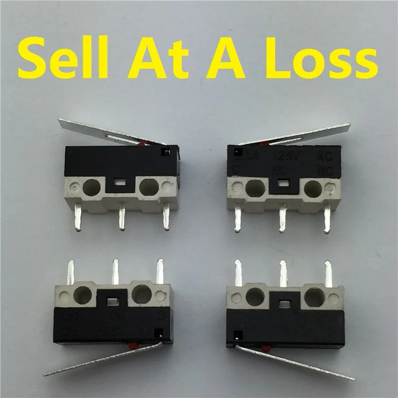 

20pcs/lot 3PIN 2A 125V G70 Mini Light Touch Switch for Mouse Switch Free Shipping