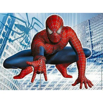 

Full Square / Round 5D DIY Diamond Painting Spiderman Diamond Embroidery Sale picture of rhinestones Decoration Paintings GH366