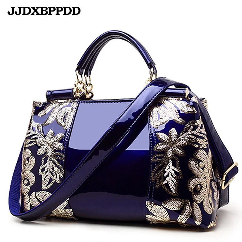 Women Bags Shoulder Handbags Large Capacity Women's Handbags Shoulder Messenger bags Floral Luxury Genuine Leather Bag