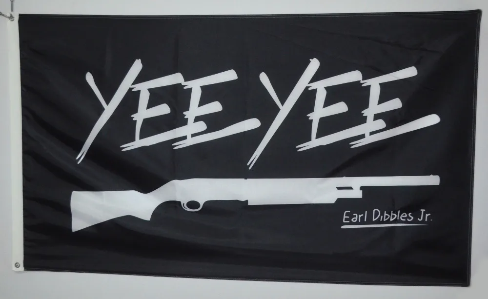 Yee Yee black flag 3X5FT Banner 2