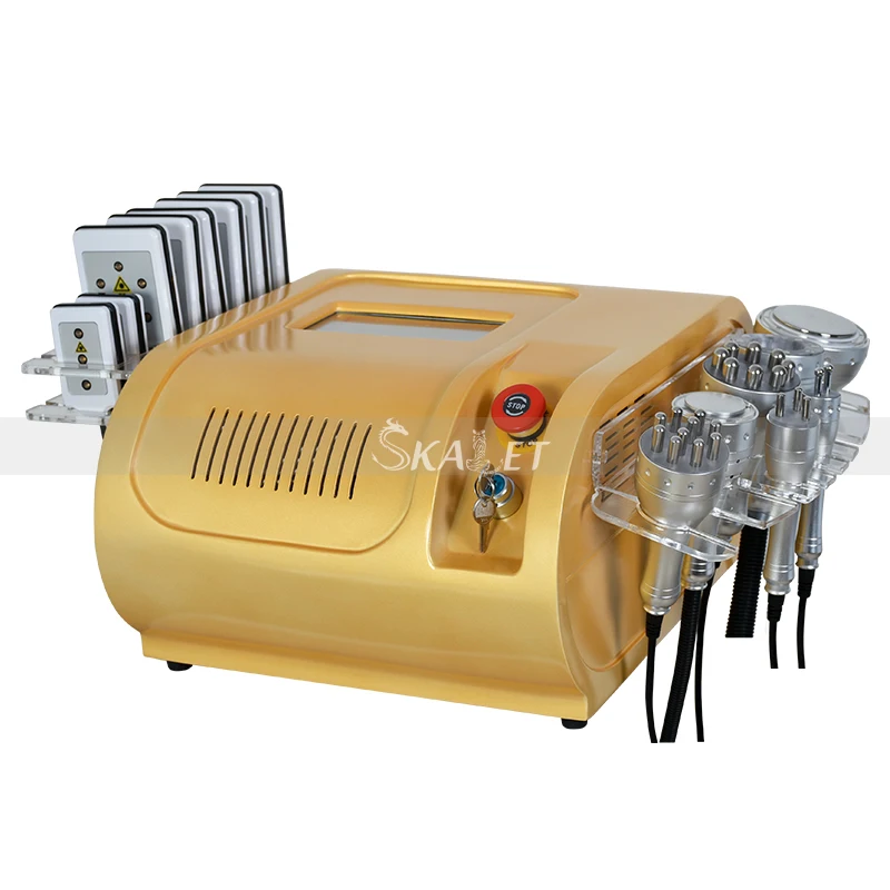 

Korea Technology 40K Cavitation Multipolar RF Vacuum Slimming Machine Ultrasonic Liposuction Cellulite Reduction for Salon