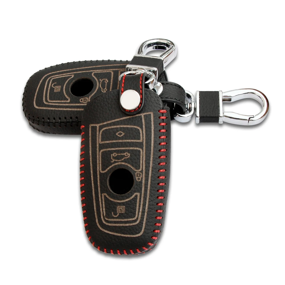 

Car-styling,Car Leather Key Cover Auto Remote Key Cover Case For BMW 520 525 730li 740 118 320i 1 3 5 7 Series X3 X4 M3 M4 M5