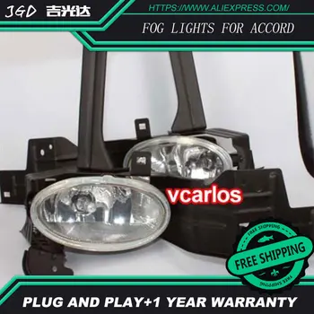 

2PCS / Pair 4 Inch 30W Halogen Fog Light For Honda Accord 2008 High Power Halogen Fog Lamp Auto DRL Lighting Led Headlamp