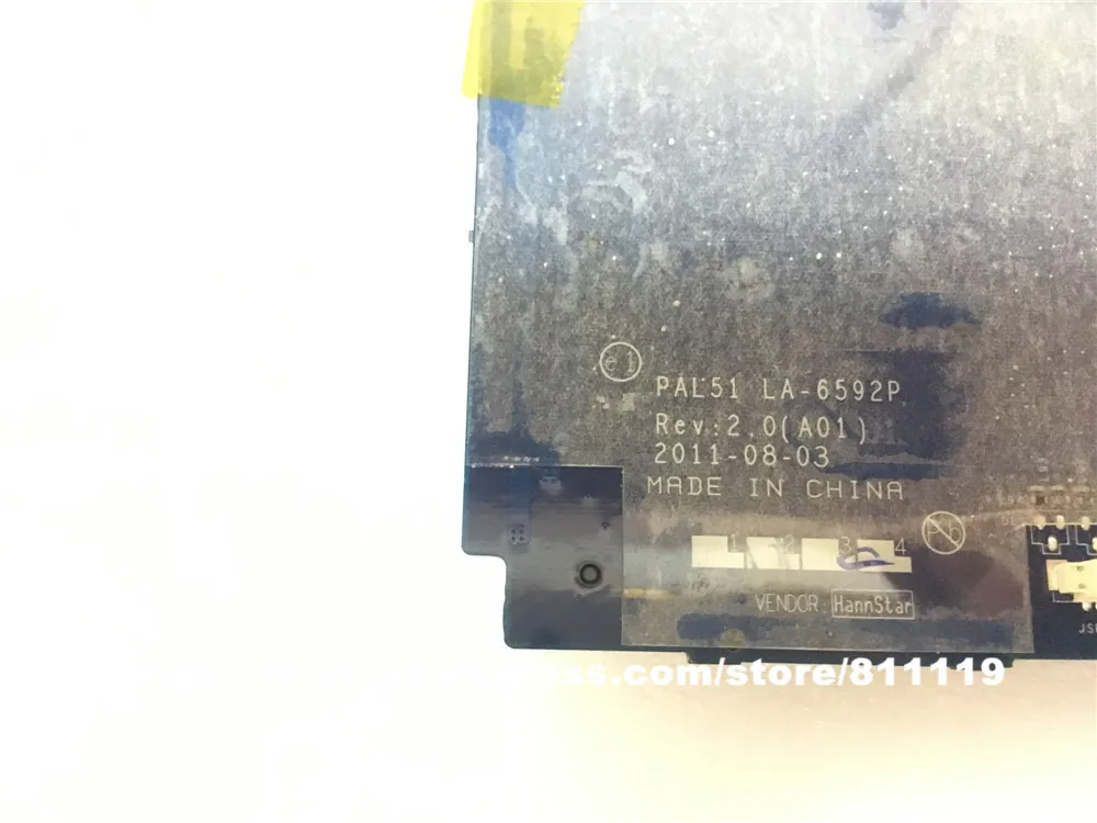 Для Dell E6420 материнской PH12P 0PH12P CN QM67 PAL51 LA 6592P протестированы N12P NS2 S A1|motherboard