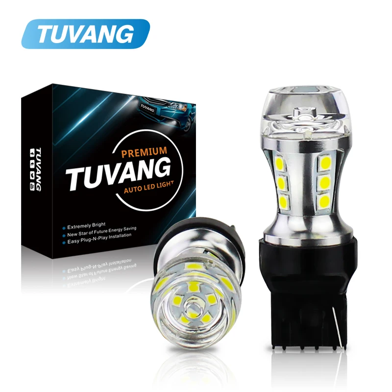 2x W21W LED Bulb T20 7440 18SMD 3030 Chip Car LED Back Up Reverse font b