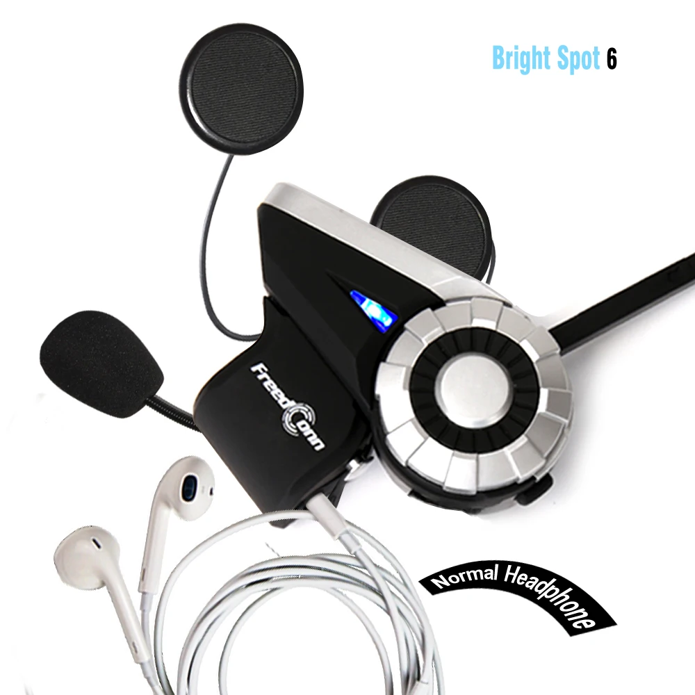 Waterproof Helmet Intercom Bluetooth  (4)