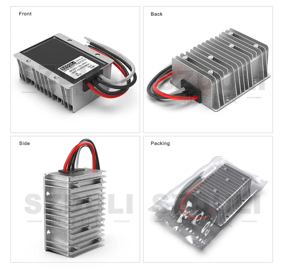 24 В до 12 В 40 А DC преобразователь мощности 18 В~ 36 В до 12 в 480 Вт автомобильный модуль понижающий мощность преобразователь водонепроницаемый