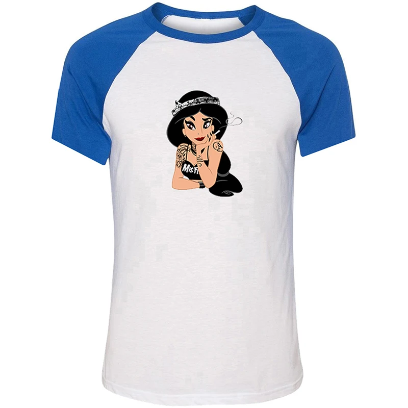 Sailor Moon Mermaid star JOY DIVISION Princess Jasmine The walking Design Мужская футболка с принтом и коротким