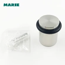 DS026 Stainless Steel Casting + Rubber Heavy-duty Floor mounted Door Stopper Door Stops