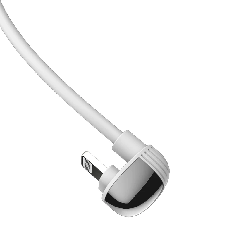 100 см USB2.0 кабели передачи данных кабели 180 градусов цинка кабели из сплавов 2A передача данных Зарядка для iPhone 180 градусов локоть