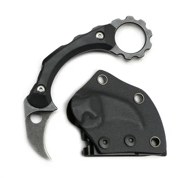 

TIGEND C1105 fixed knife D2 blade, stainless steel G10 handle Kydex jacket, outdoor hunting adventure and EDC tools
