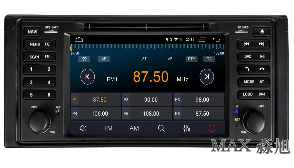 Discount 2G+16G GPS Navigation System Car DVD Player for BMW E53 X5 E39 M5 with Car Radio DAB+ Bluetooth swc free map 4G WIFI CD Player 2