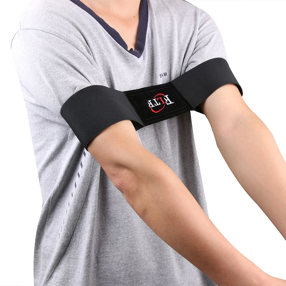Golf Arm Posture Motion Correction Belt Black Posture Adjustment Belt Golf Training Aids Golf