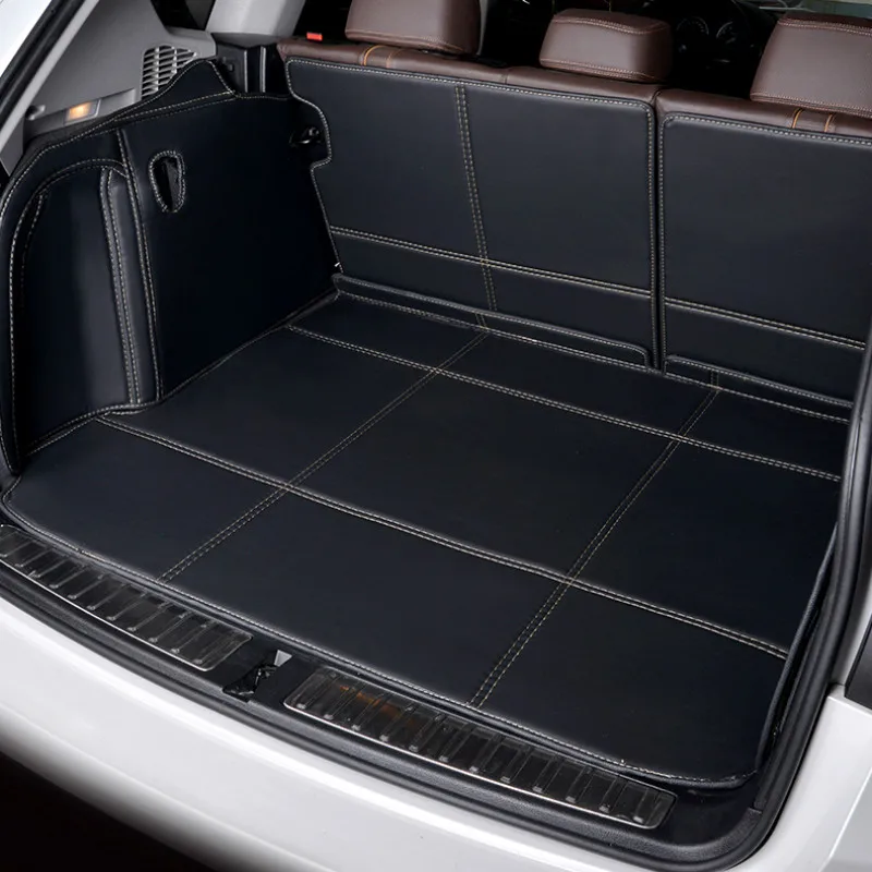 С полным покрытием из Водонепроницаемый загрузки ковры нескользящий прочный специальные багажнике автомобиля коврики для SUZUKI Jimny, Vitara SX4 Swift Ignis