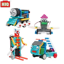 Train Truck Electric RC Blocks Toys Robot Kit My Robot Time Makeblock 4 in 1 DIY Remote Control Educational Toys For Children