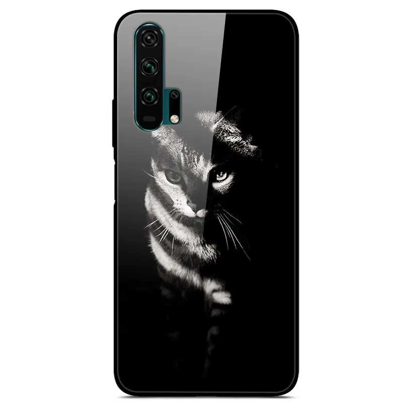 Premium Tempered Glass Hard Back Cover for Huawei Honor 20 Series