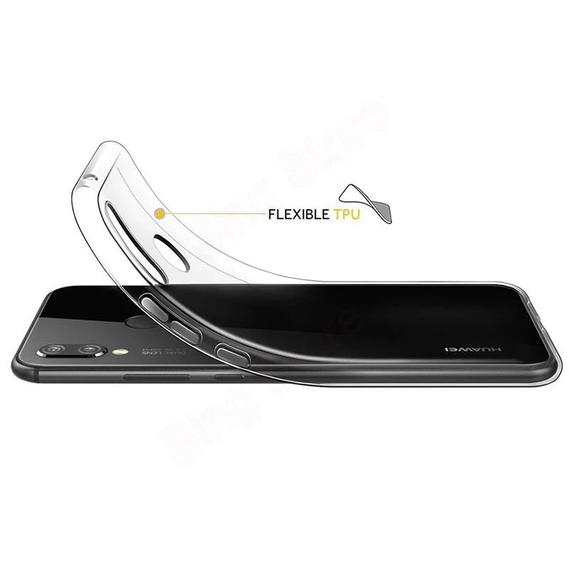 Чехол для телефона huawei P8 P9 P10 P20 Lite Plus Pro Мягкий ТПУ силиконовый прозрачный чехол s прозрачная задняя крышка