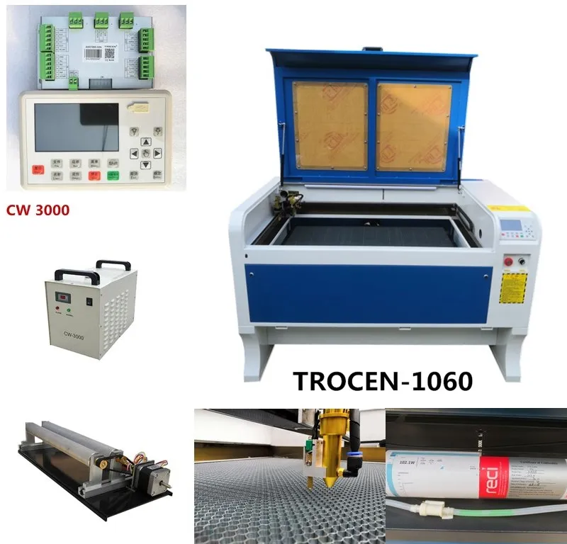 Автофокус 1060 80 Вт ruida Co2 лазерная гравировка машина 110v \ 220v cnc лазерный гравер DIY лазерная маркировочная машина