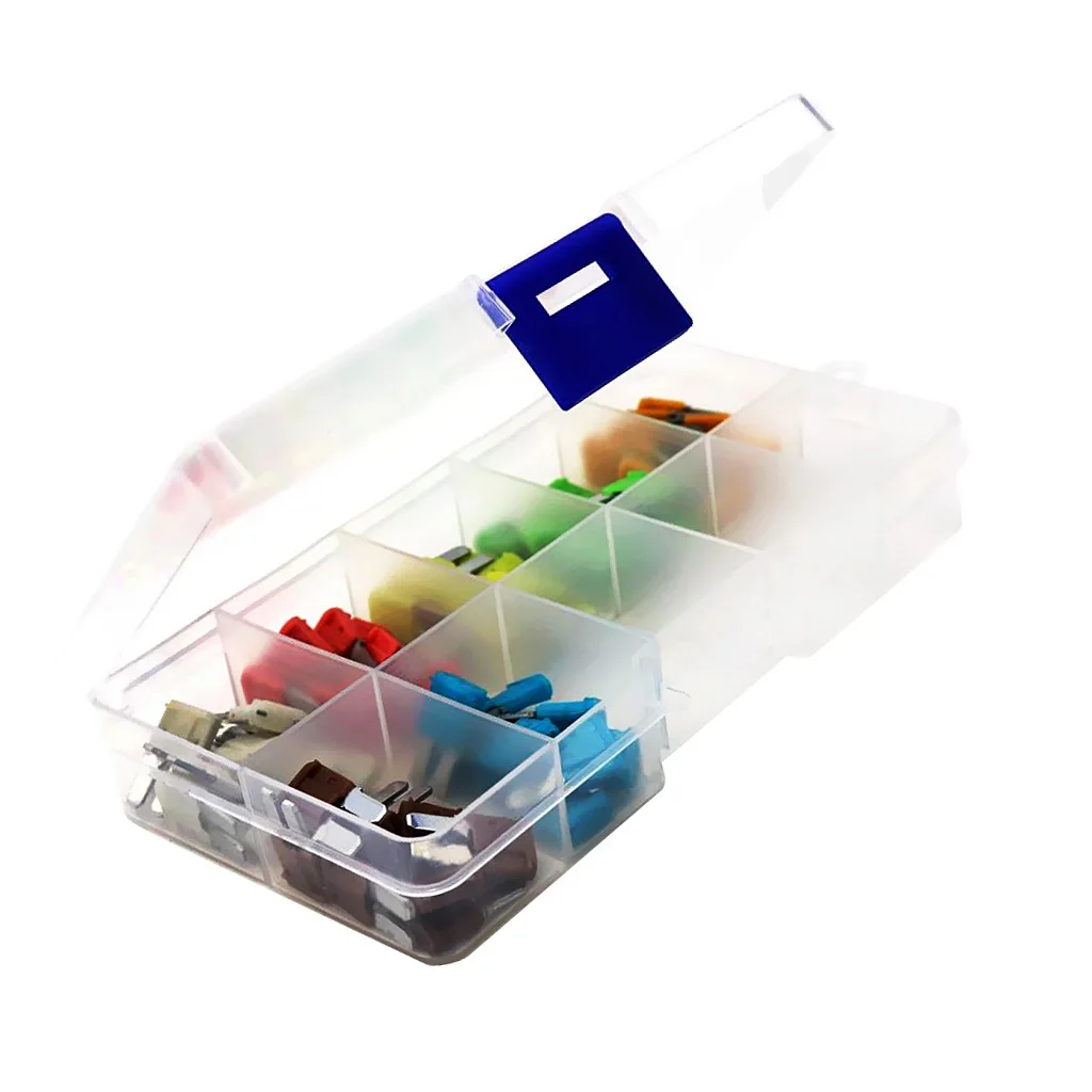 70 шт 32V F2826-Z jcase коробчатые квадратный предохранители 5A 7.5A 10A 15A 20A 25A 30A