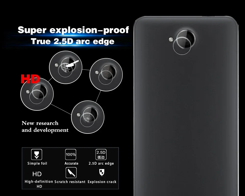 HD прозрачная пленка для объектива камеры NOKIA 650 Microsoft Lumia RM-1154 Защитная | Мобильные