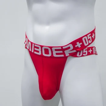 

Men Sexy Underwear Gay Jockstrap Thongs Double G-string Homme cueca Pouch Men's Erotic Backless Cotton G String Low Rise