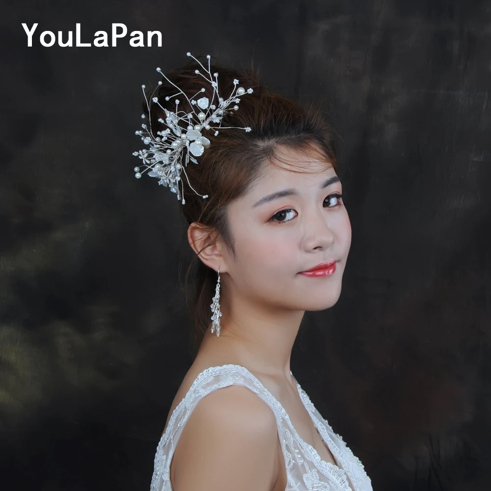 YouLaPan HP201 аксессуары для волос для женщин Свадебные модные женские аксессуары свадебные аксессуары для волос невесты оболочки Диадема из