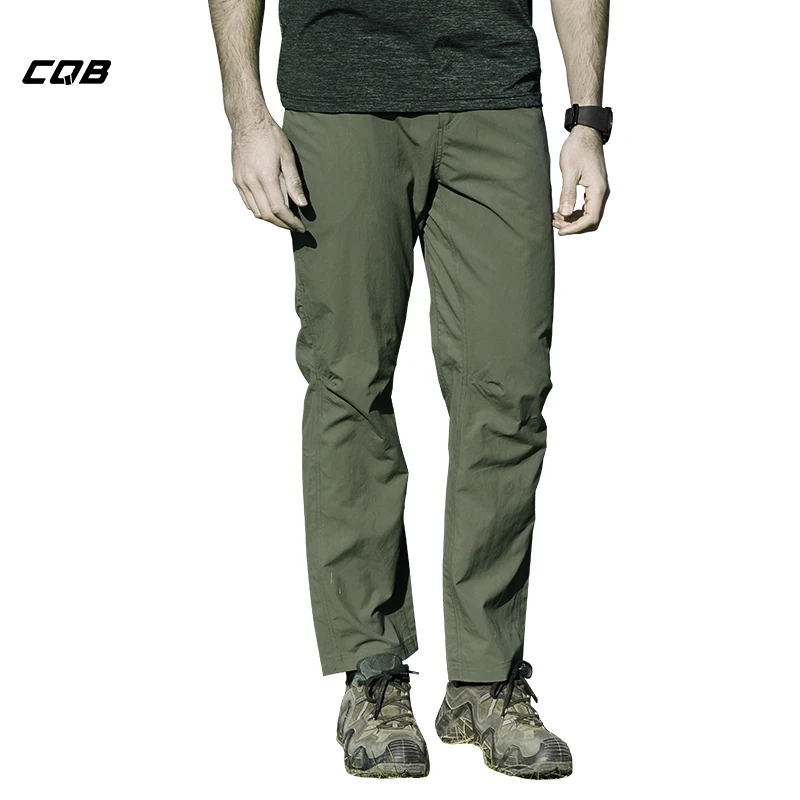 CQB Outdoor Sports Camping Tactical Military Men's Pant Overalls Multi Pockets for Hiking Climbing Waterproof Quick-dry Trousers