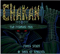 Chakan The Forever Man 16 bit MD игровая карта для sega Mega Drive для Genesis