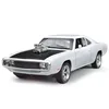 1:32 The Fast Furious 7 Simulation car of Model Alloy Diecasting Inertial Return  car Dodge Charger muscle vehicle children Toys 5