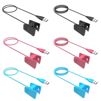 

50pcs For Smart Watch USB Charger Charging Cable cord with Standard USB ports for Fitbit Charge 2 wireless band